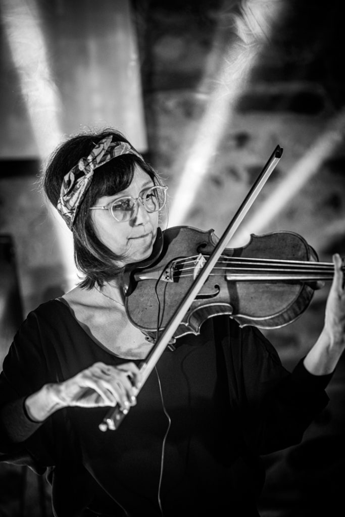 Lucile la violoniste au Manoir du Prince pour un mariage à Toulouse